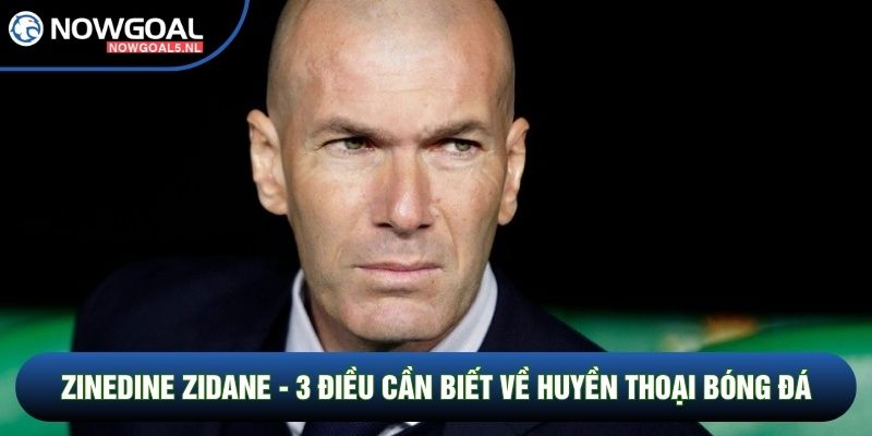 Zinedine Zidane - 3 Điều Cần Biết Về Huyền Thoại Bóng Đá
